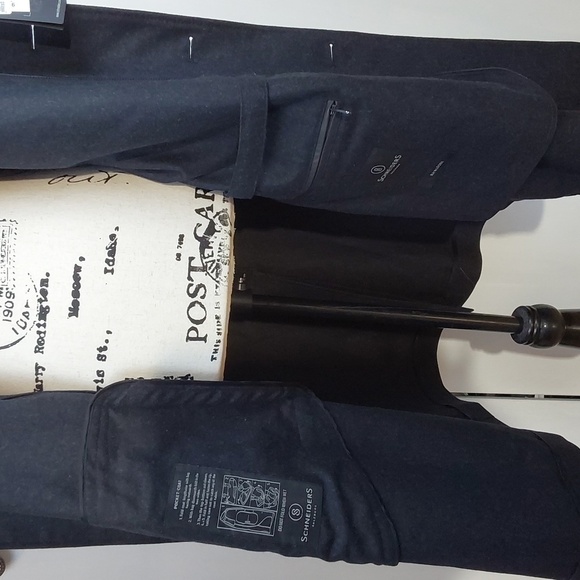 Schneiders- Mens Jimmie Rainloden Charcoal Dress Coat Austria Wool Sz.L (44-46) - Picture 4 of 16